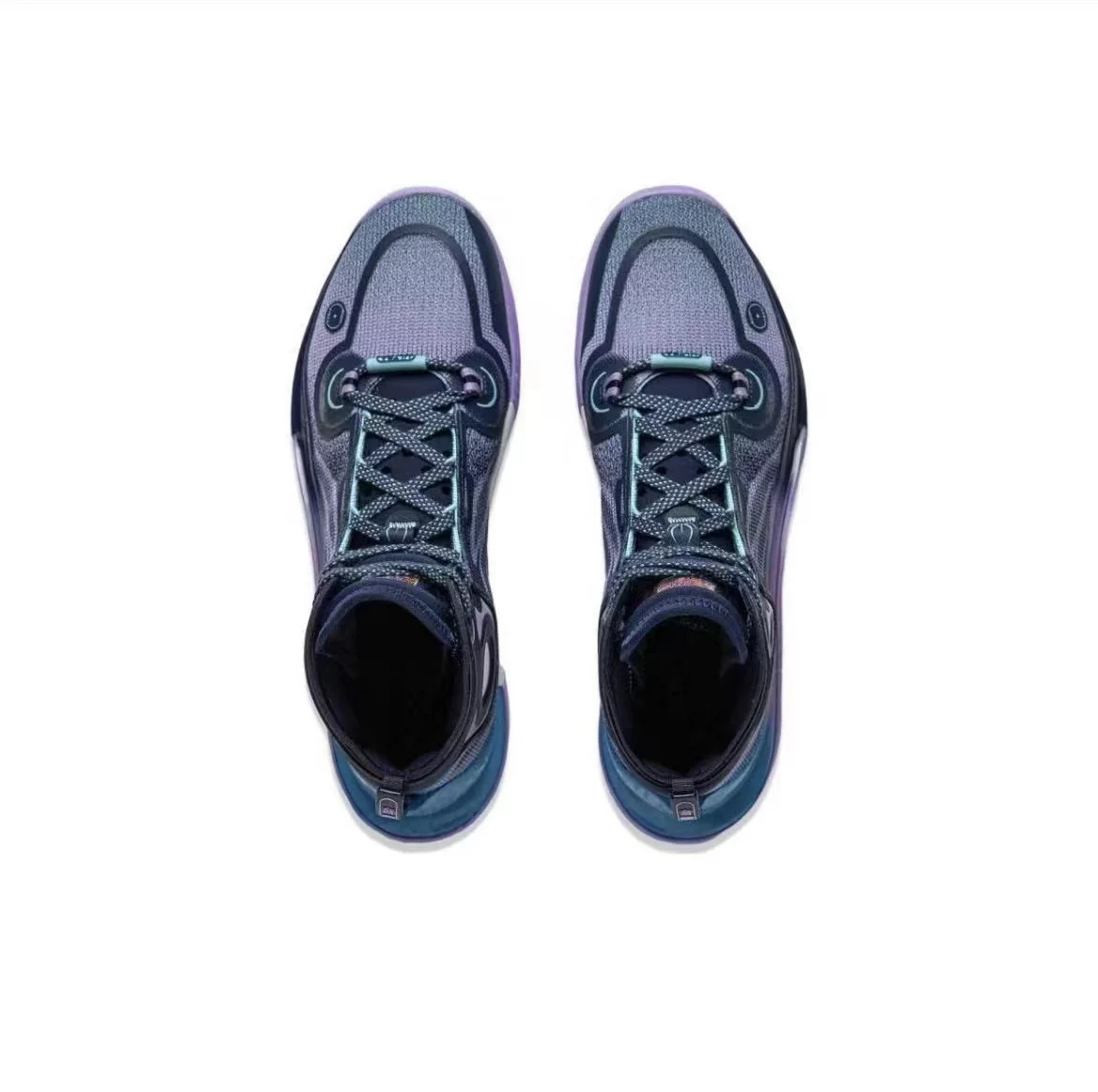 Fred VanVleet x Li-Ning Sonic 11 Ultra Mid - Black/Purple - Image 4