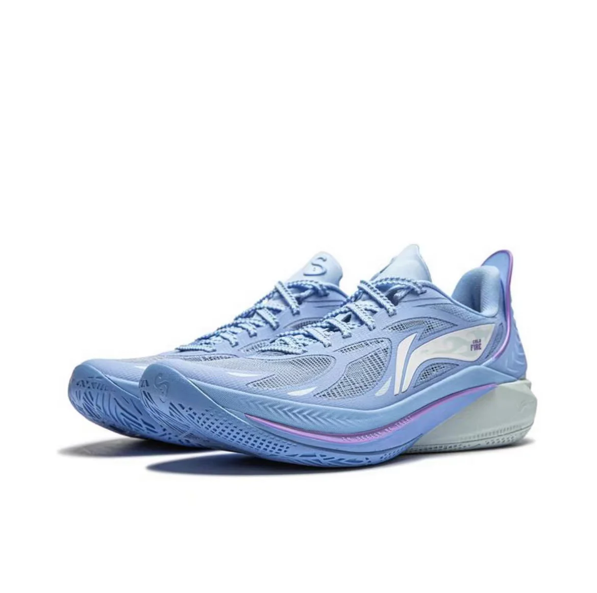 Great White Shark｜CJ•McCollum x Li-Ning Sonic 12 - Blue/Purple - Image 2
