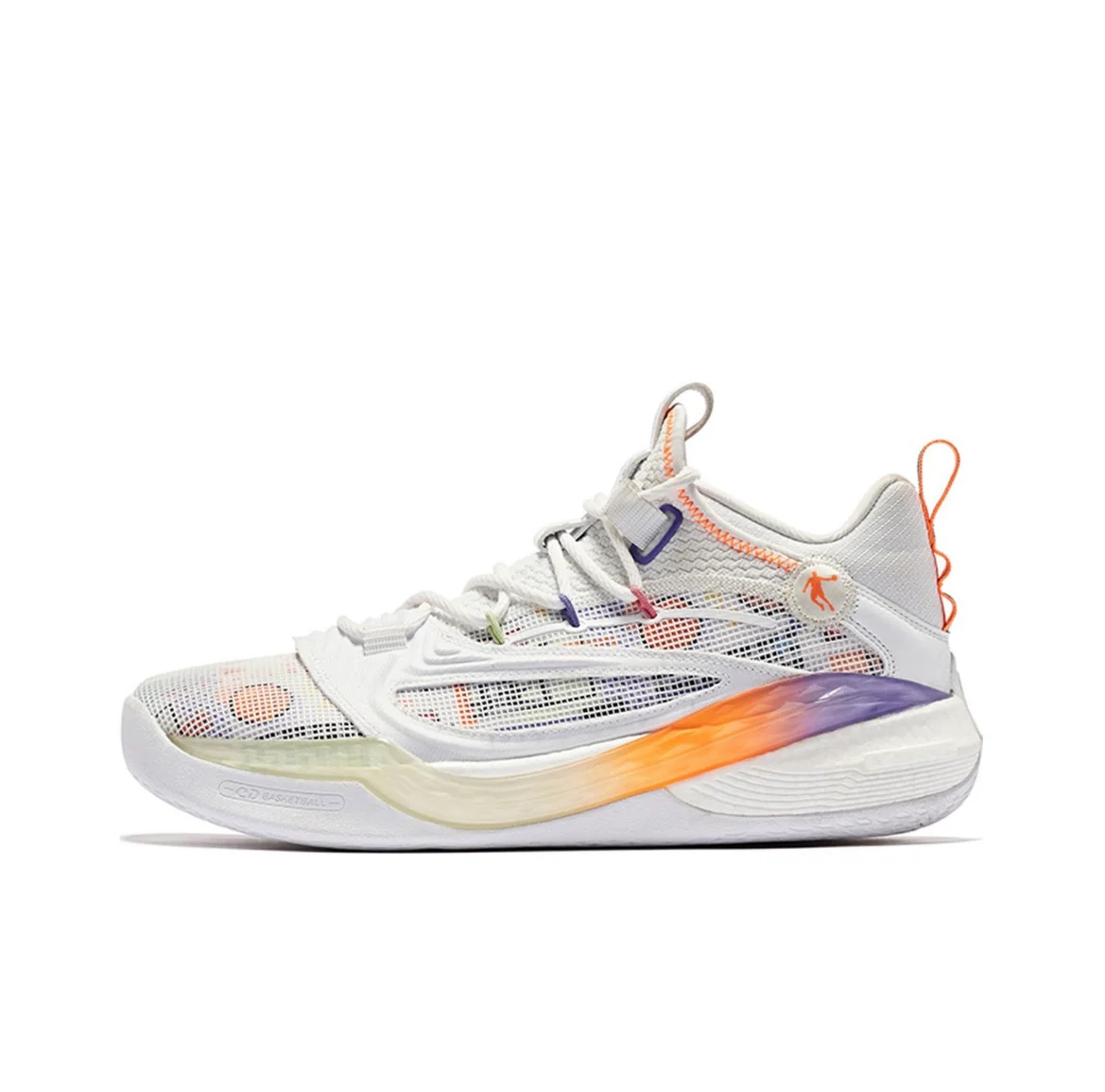 Keldon Johnson x Qiaodan Fengci 6 Pro - White Orange
