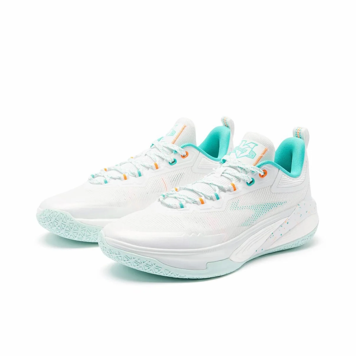 Keldon Johnson x Qiaodan Fengci Rise 7 Pro - White/Blue - Image 2
