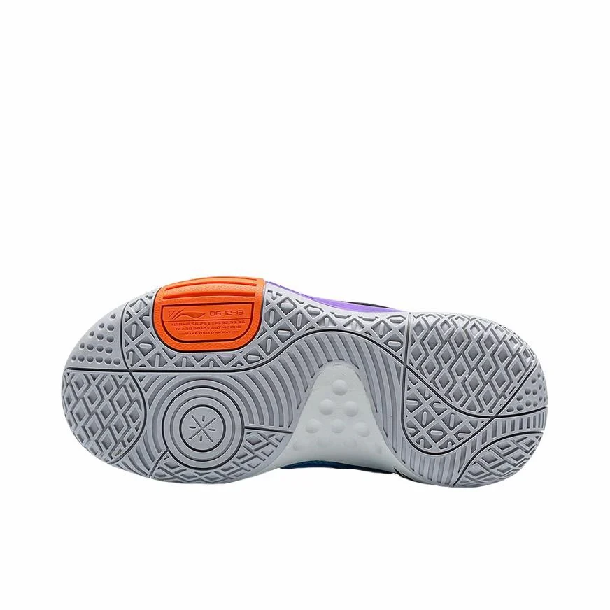 （Kids/Young）Li-Ning Wade All City 8 - Blue/Purple - Image 3