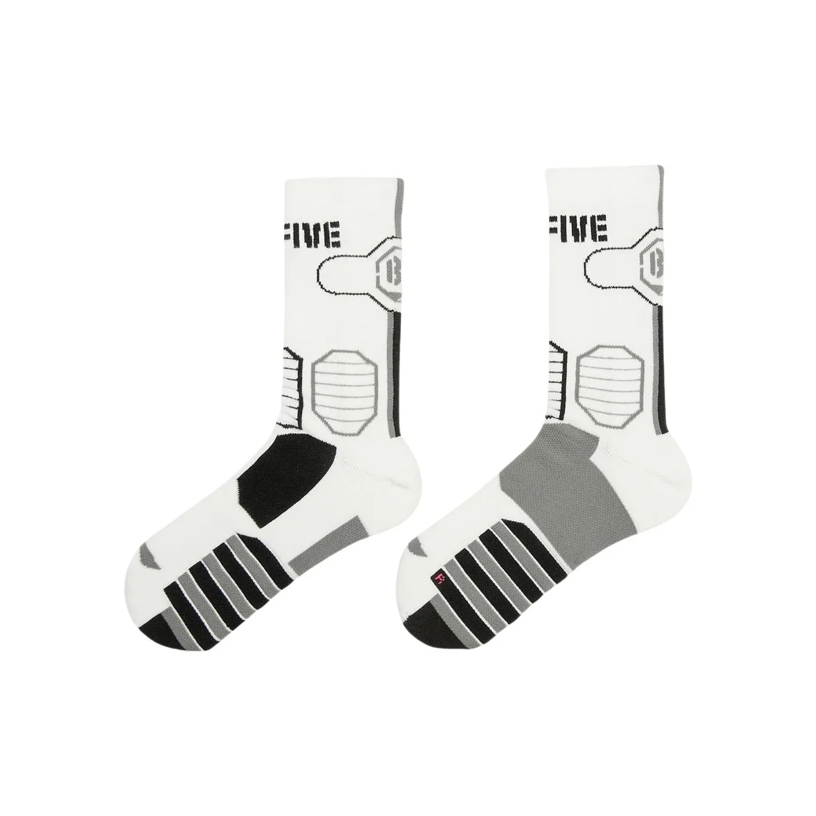 Li-Ning 24SS Badfive Basketball Socks - Image 4