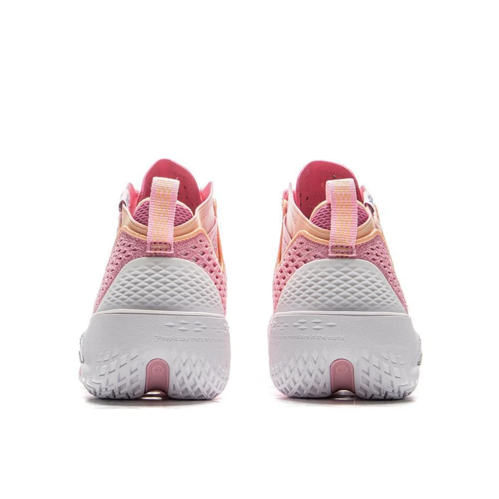 Li-Ning Badfive 5 - Pink/White - Image 4