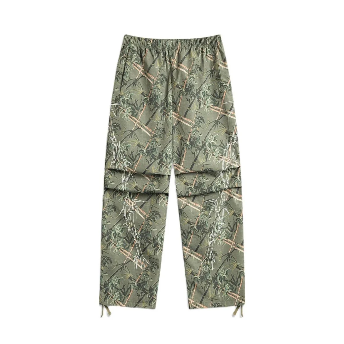 Li-Ning Badfive Bamboo Print Trendy Loose Casual Pants