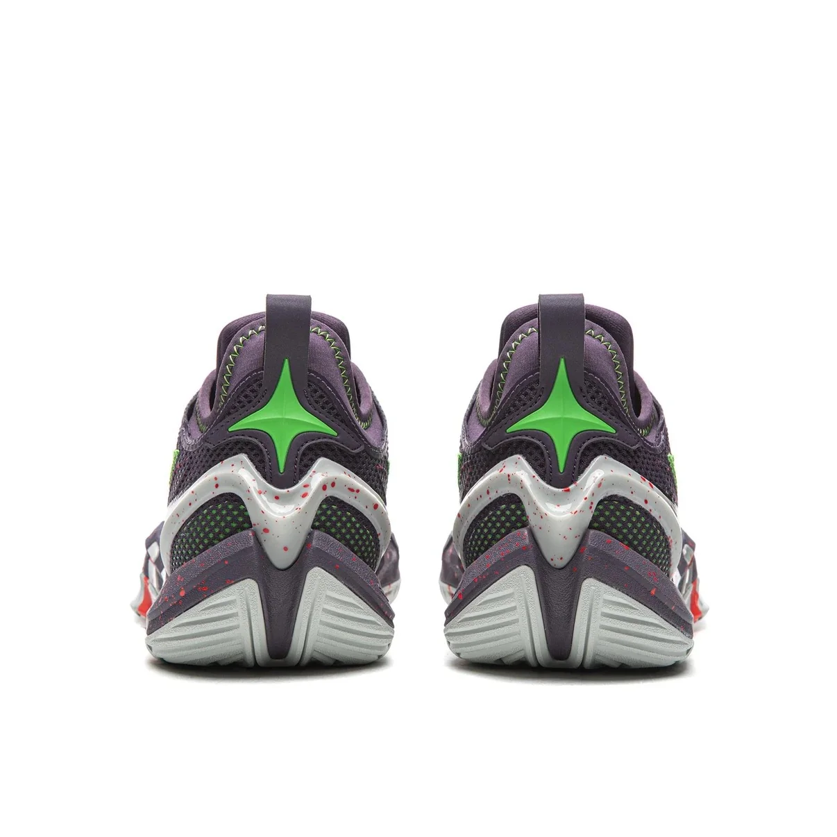 Li-Ning Badfive Guerrilla 2 Super - Purple/Waterdrop Gray - Image 4