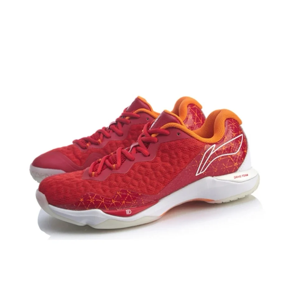 (Women)Li-Ning Dagger 2 SE Badminton Shoes - Red - Image 2