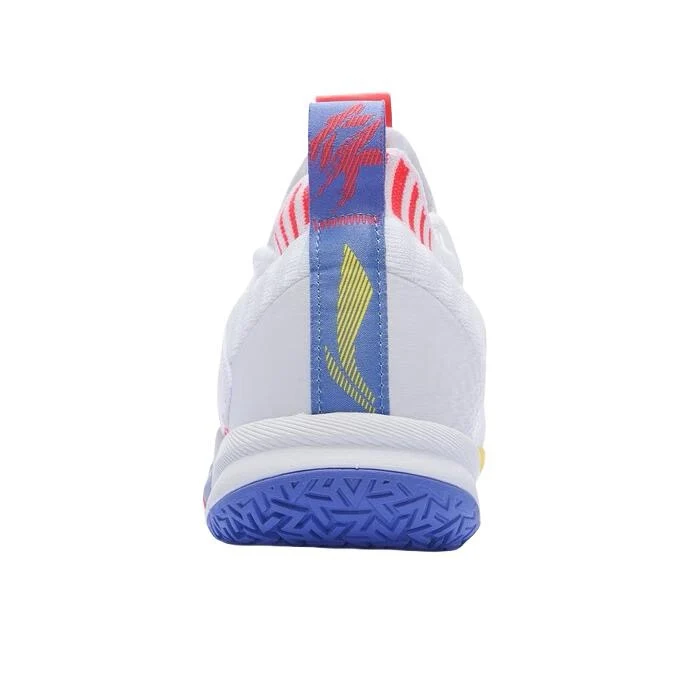 Li-Ning Dagger 4 Badminton Shoes - White/Red - Image 4