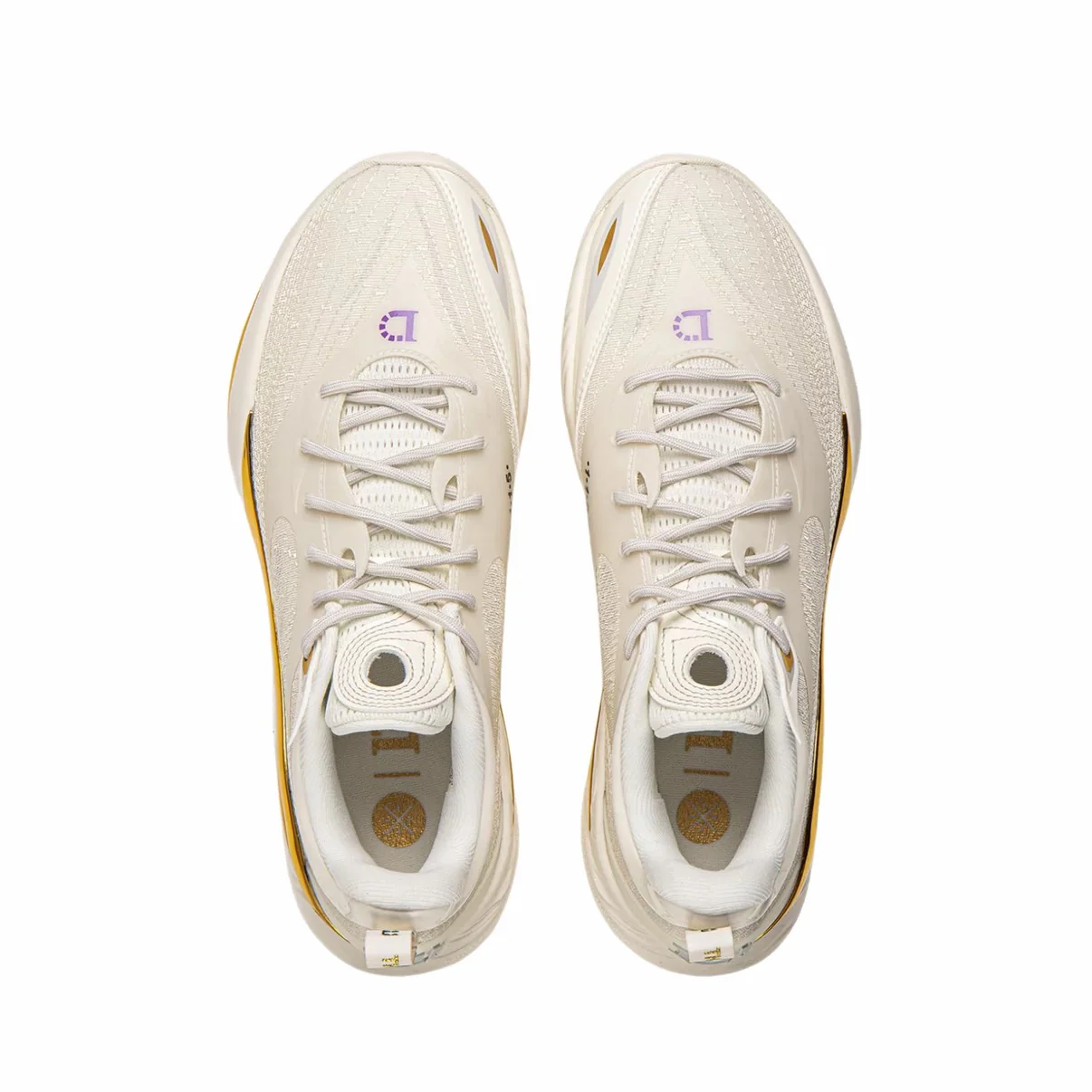D'Angelo Russell x Li-Ning DLO 2 - White/Gold - Image 4
