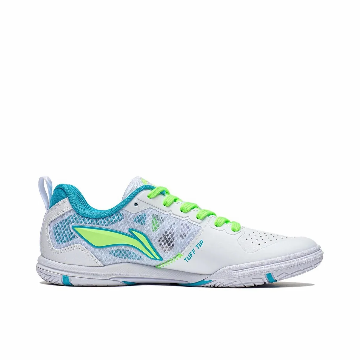 Li-Ning Eagle Eye 2.0 Pro Table Tennis Shoes - White/Cyan - Image 4