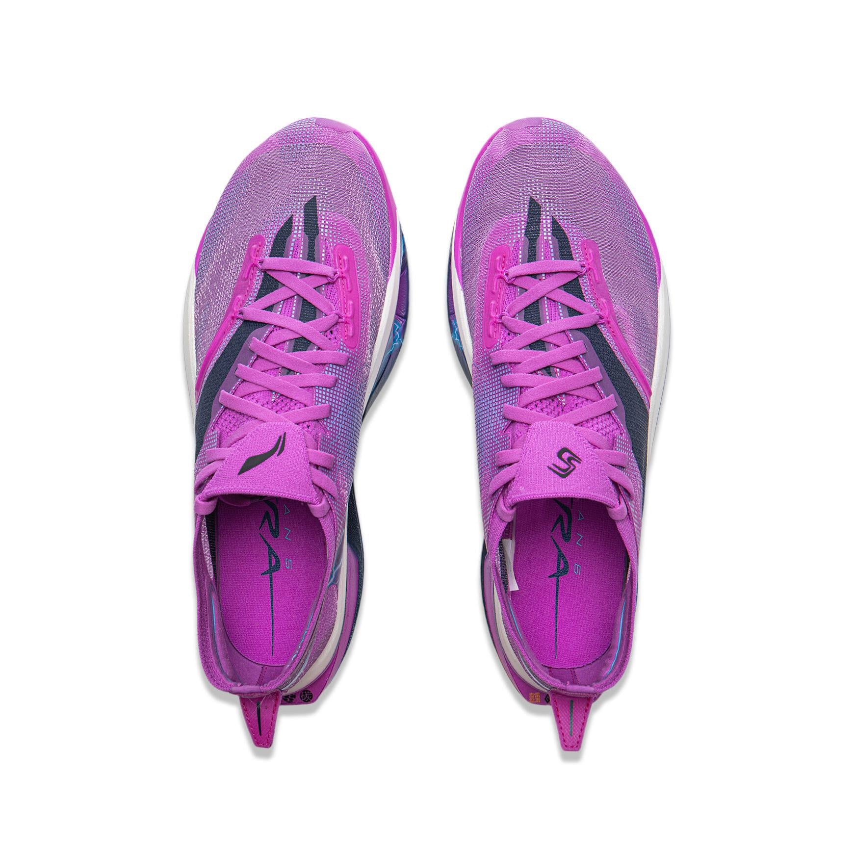 (Men)Li-Ning Feidian 5 Ultra Marathon Running Shoes - Purple - Image 5