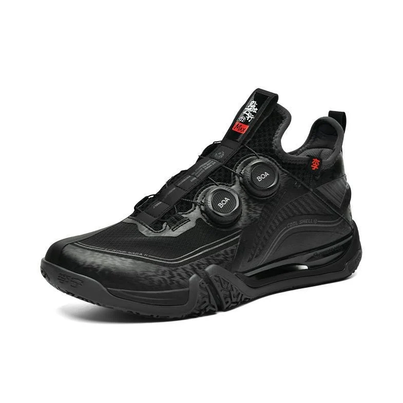 Li-Ning Ground Flying 2 Max / Saga II Max Badminton Shoes - Black - Image 7