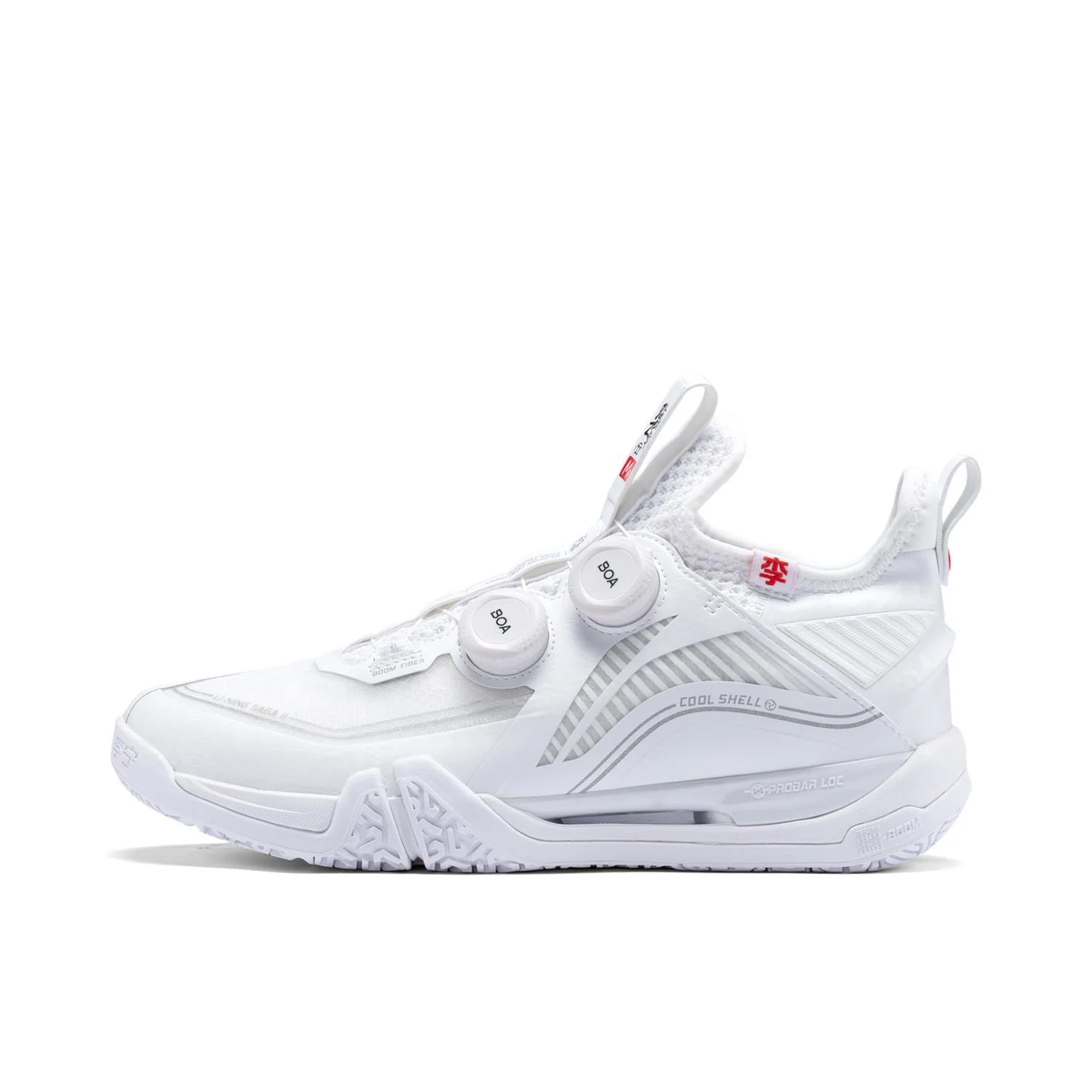 Li-Ning Ground Flying 2 Max / Saga II Max Badminton Shoes - White