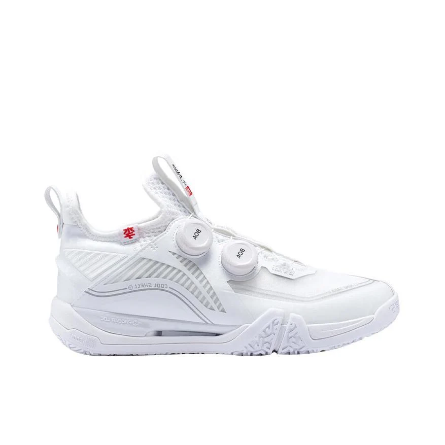 Li-Ning Ground Flying 2 Max / Saga II Max Badminton Shoes - White - Image 6