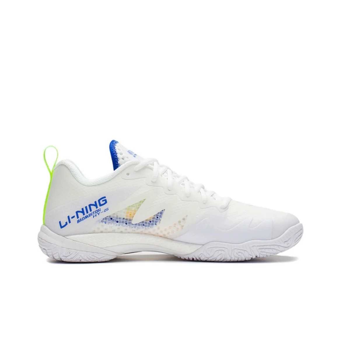 Li Ning Gyrfalcon V Competition Badminton Shoes - White - Image 3