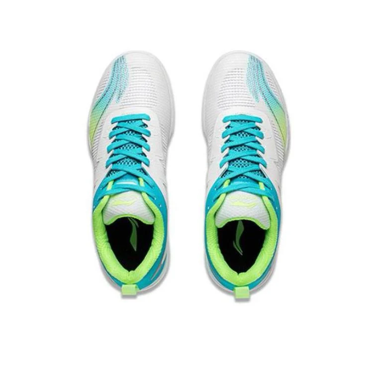 【Fan Zhendong 】 Li-Ning Kirin 2.0 Table Tennis Shoes - White/Green - Image 4