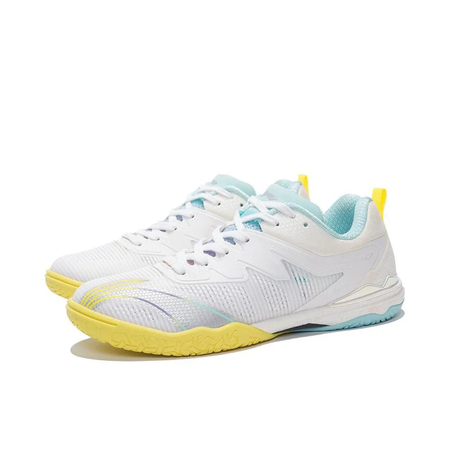 【Fan Zhendong 】Li-Ning Kirin 2.0 Table Tennis Shoes - White/Yellow - Image 2