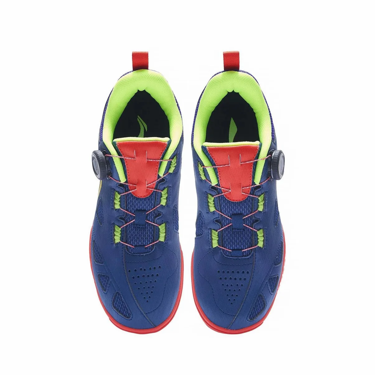 【Wang Chuqin】Li-Ning Mage Pe Low Table Tennis Shoes - Blue/Red - Image 5