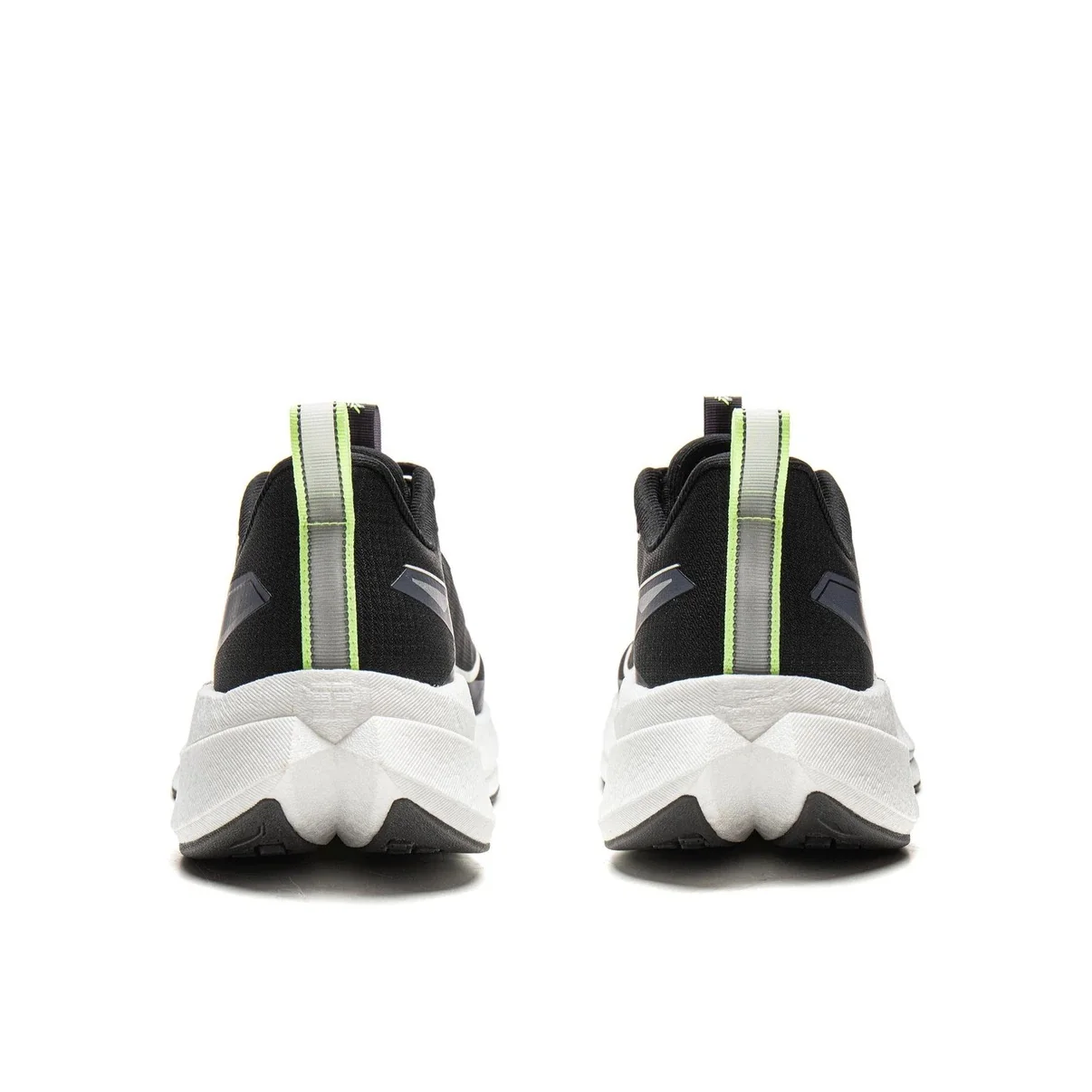 Li-Ning Red Hare 9 Pro Marathon Running Shoes - Black/White/Green - Image 4
