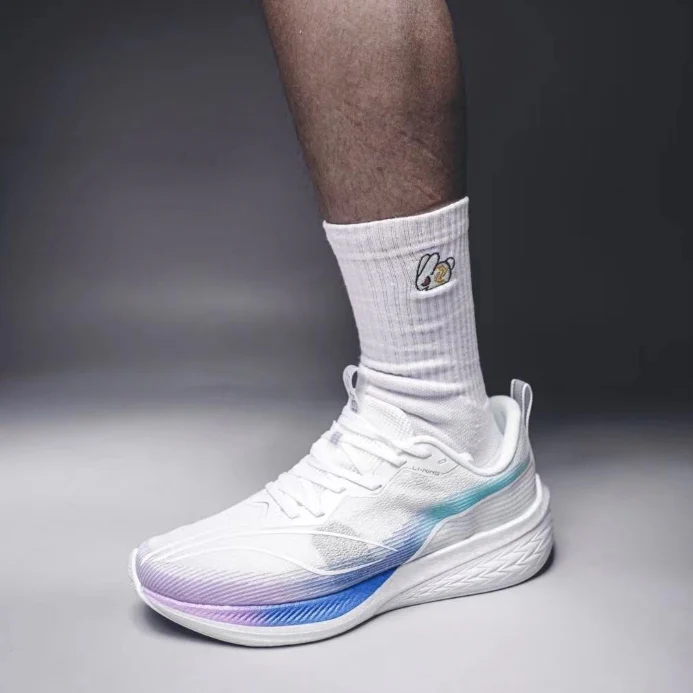Li-Ning Rouge Rabbit 6 Pro Running Shoes - White/Blue