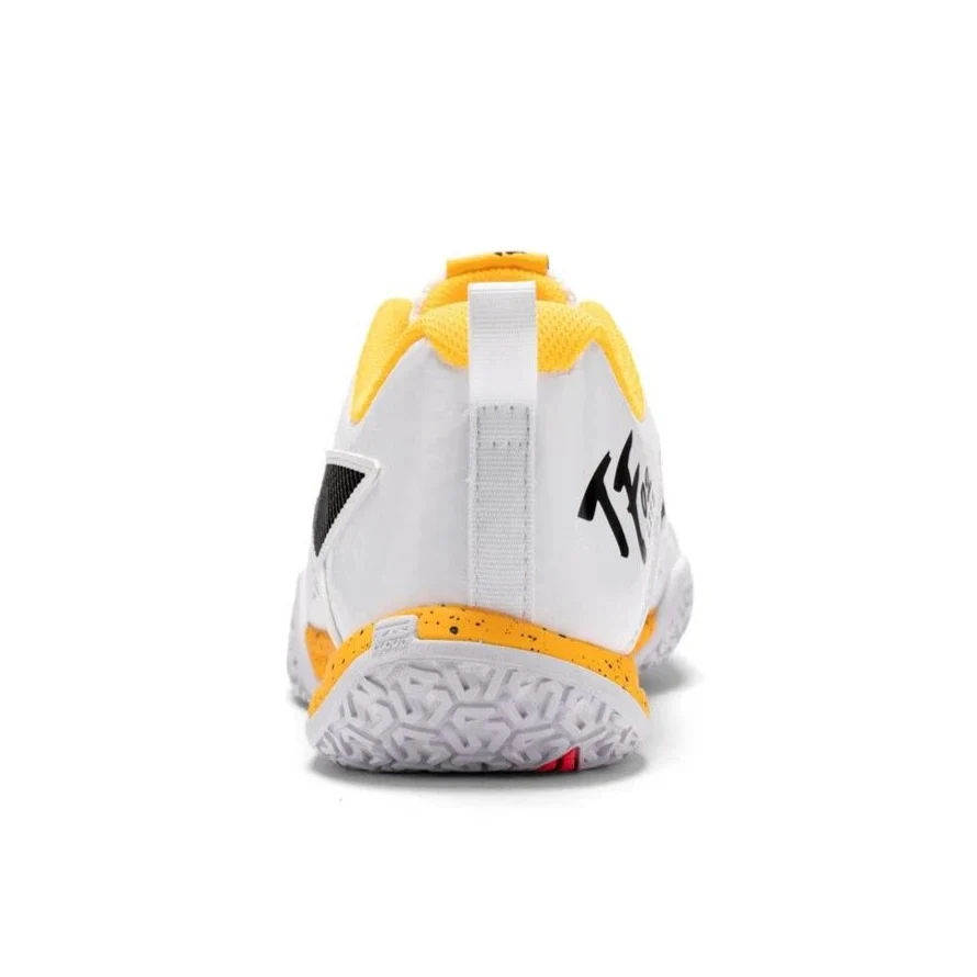 Li-Ning Saga 2 Lite Badminton Shoes - White/Yellow - Image 6