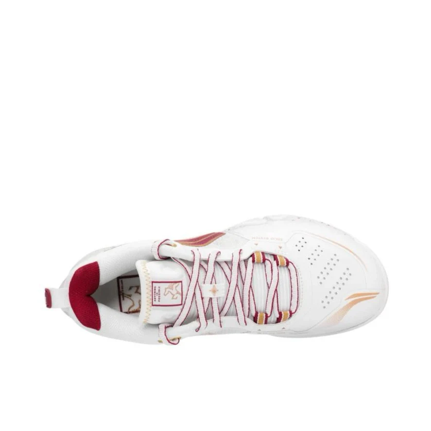 Year of the Horse | Li-Ning Saga 3 Pro Badminton Shoes - White/Red - Image 5