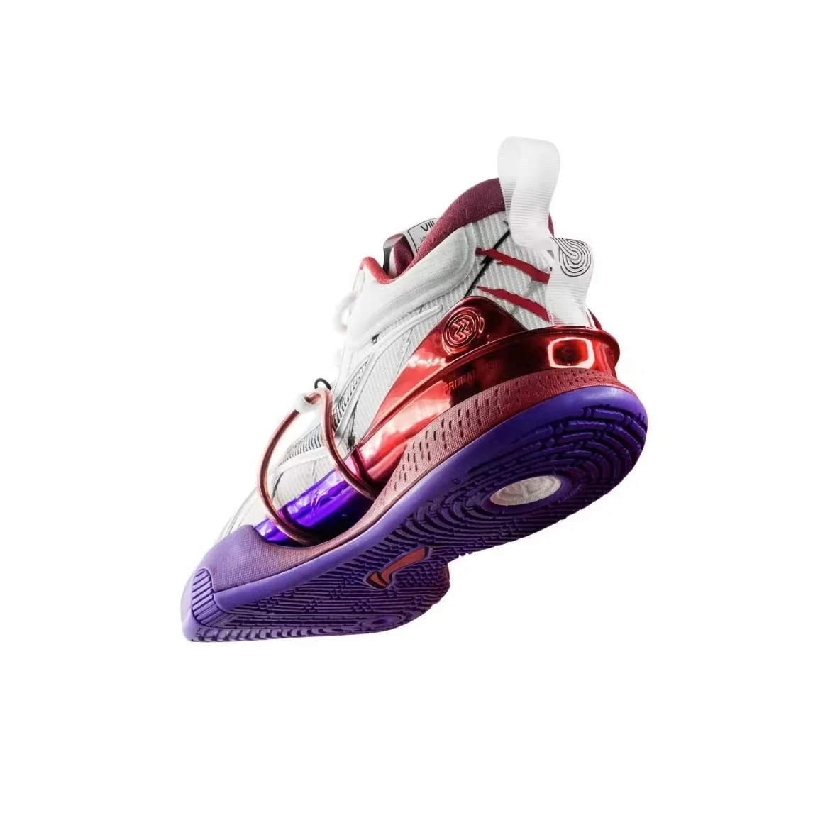 Li-Ning Speed 8 Premium - White/Purple - Image 4