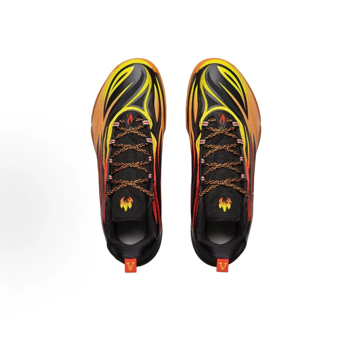 Li-Ning Wade 808 5 Ultra V2 - Black Orange - Image 3