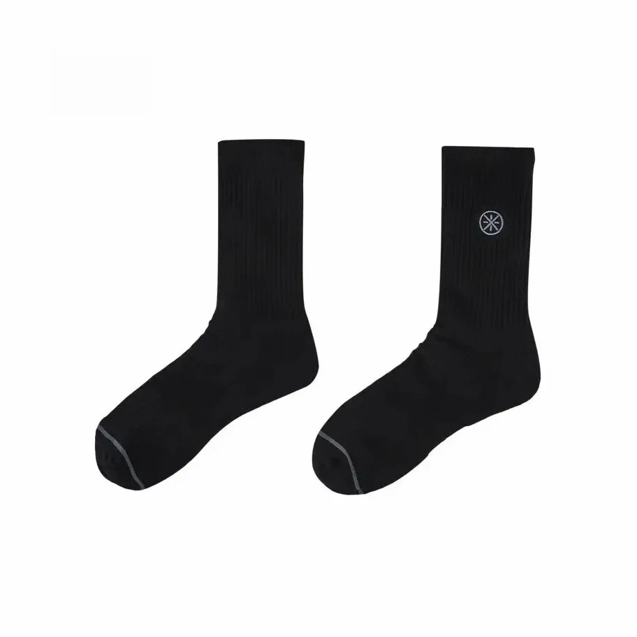 Li-Ning Wade Embroidered Cotton Mid-Calf Socks - Image 7