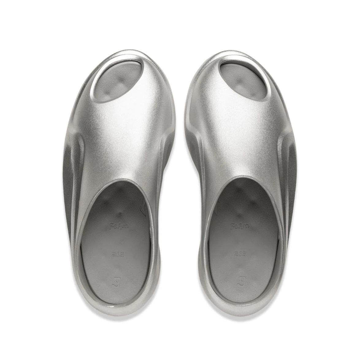 Li-Ning Yun You Slay 2.0 Slippers - Extreme Gray - Image 4