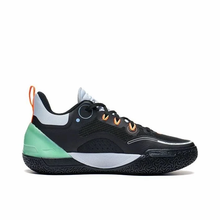 Li-Ning Yushuai 16 V2 Kids & Youth - Black/Green - Image 5