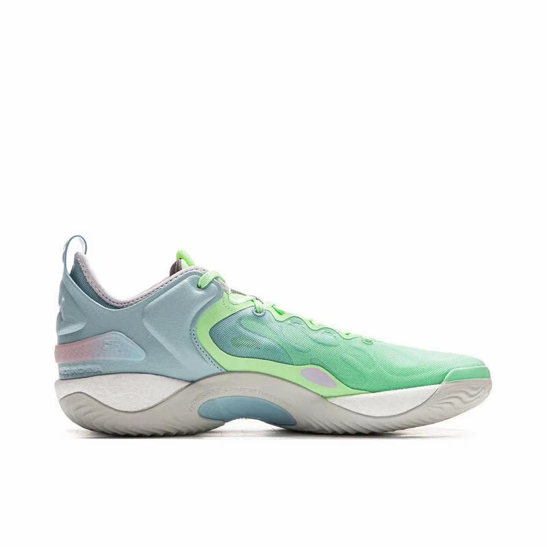 (Handsome Yang)Li-Ning Yushuai 19 V2 - Blue/Light Green - Image 6