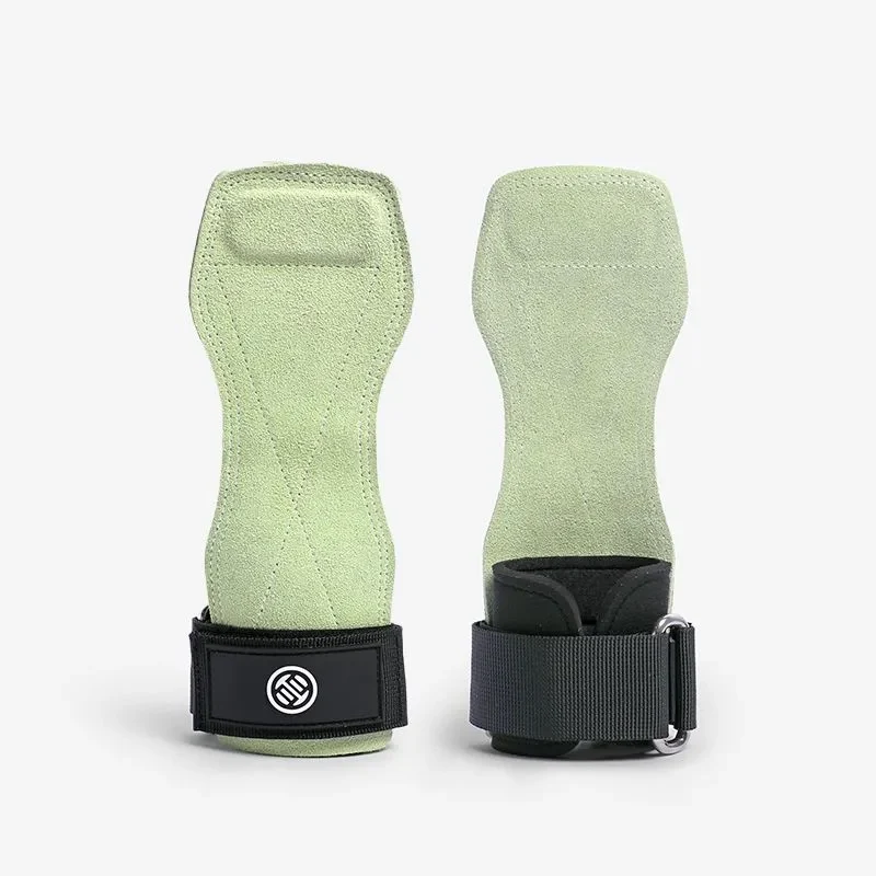 Lu Xiaojun 3.0 Leather Weightlifting Grips Deadlift Assist Straps - Image 14