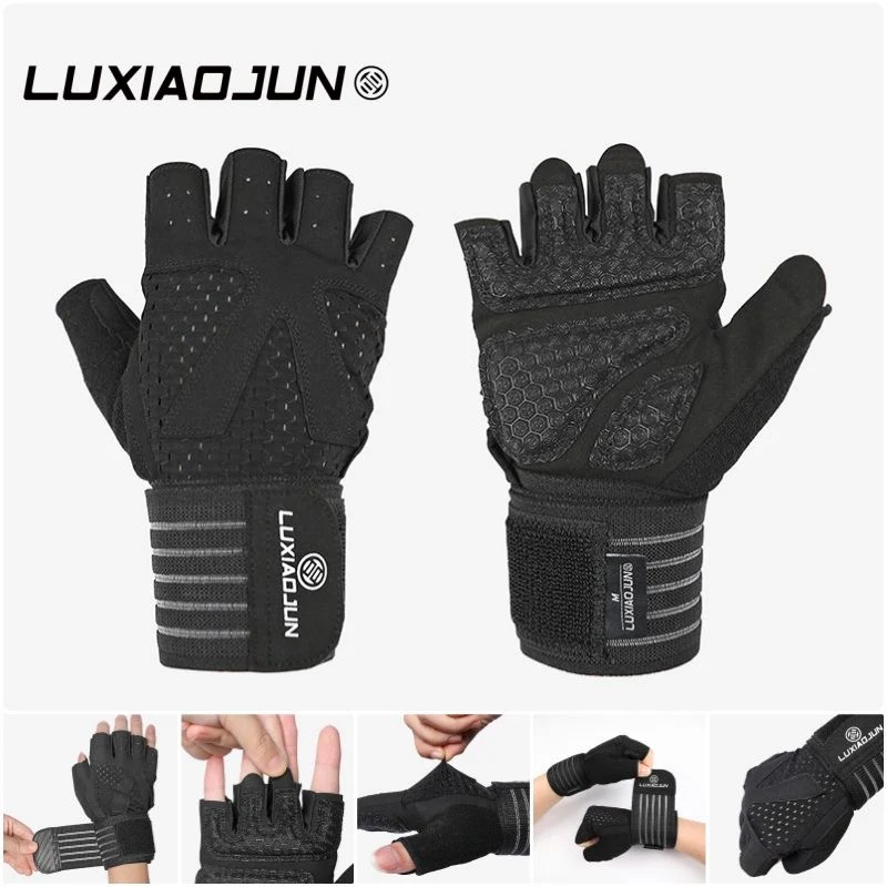 Lu Xiaojun G20 Fitness Gloves/Half-Finger Palm Protectors - Image 6