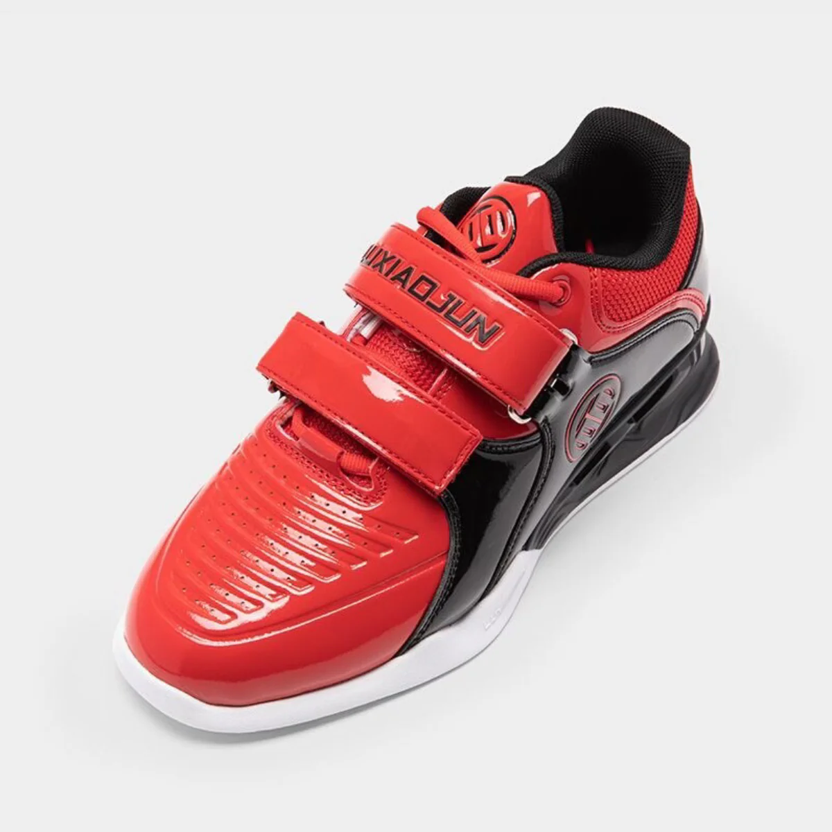 Lu Xiaojun Lifter 1.0 Professional Weightlifting Shoes / Squat Shoes - Dark Red - Image 3