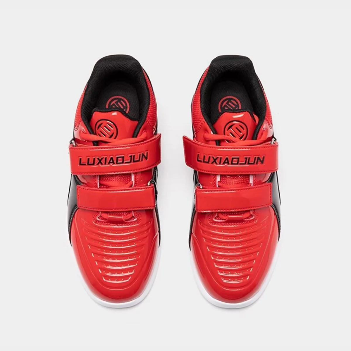 Lu Xiaojun Lifter 1.0 Professional Weightlifting Shoes / Squat Shoes - Dark Red - Image 6