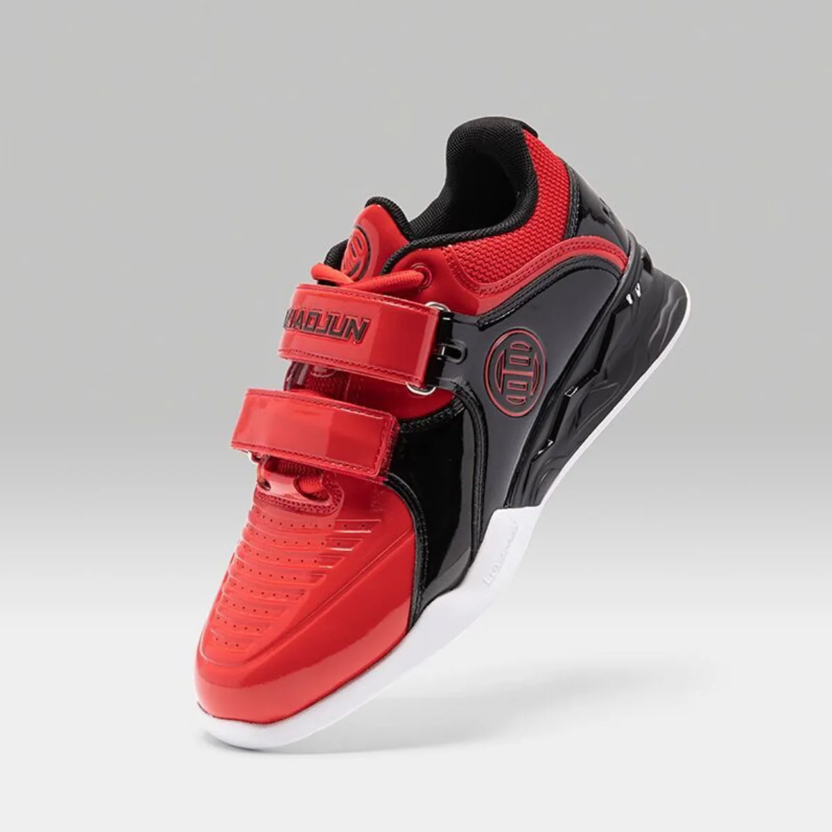 Lu Xiaojun Lifter 1.0 Professional Weightlifting Shoes / Squat Shoes - Dark Red - Image 7