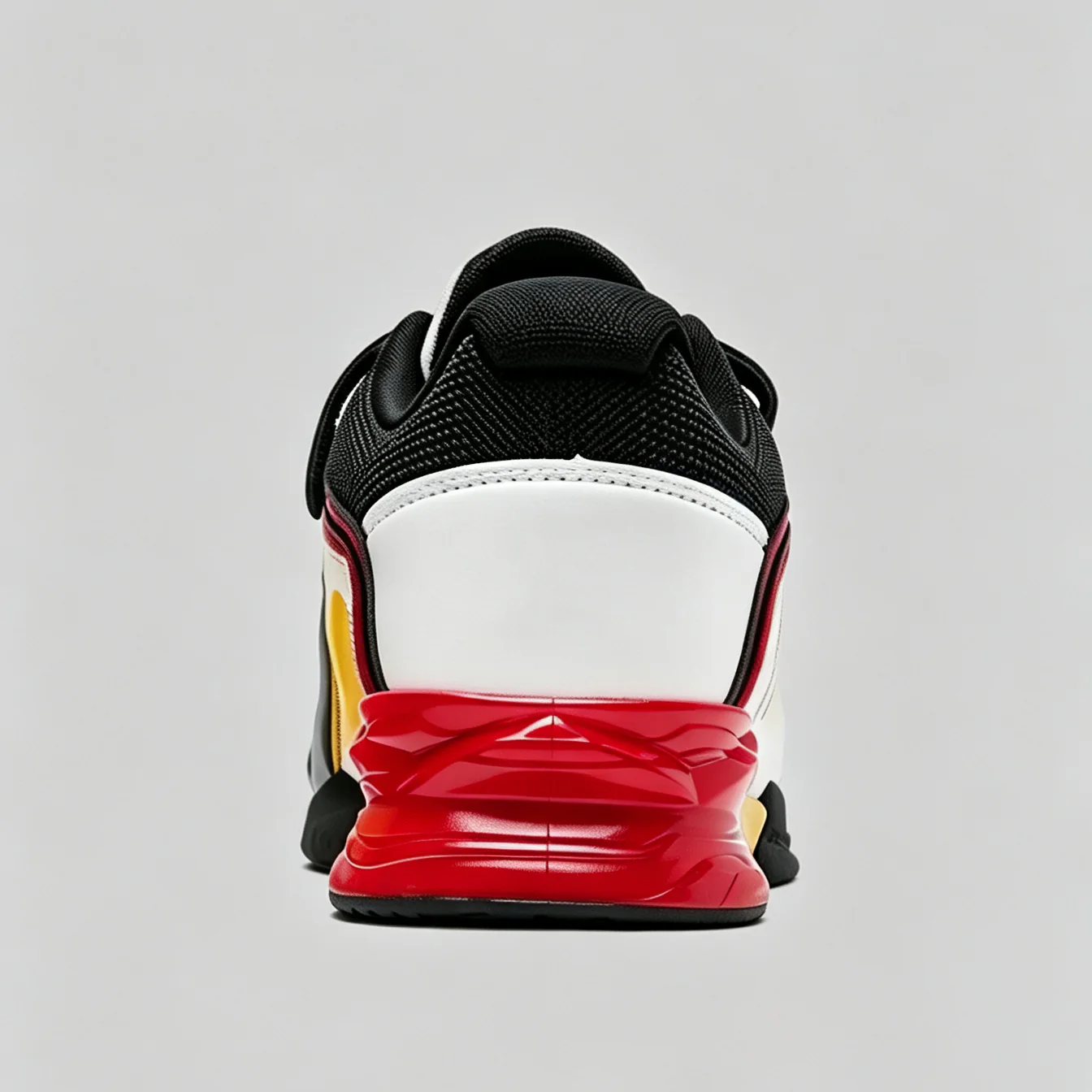 Lu Xiaojun Lifter 1.0 Professional Weightlifting Shoes / Squat Shoes - Red/Yellow/Black - Image 4