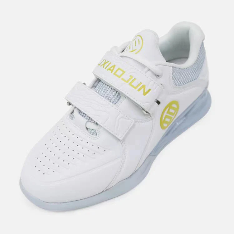 Lu Xiaojun Lifter 1.0 Professional Weightlifting Shoes / Squat Shoes - White - Image 4