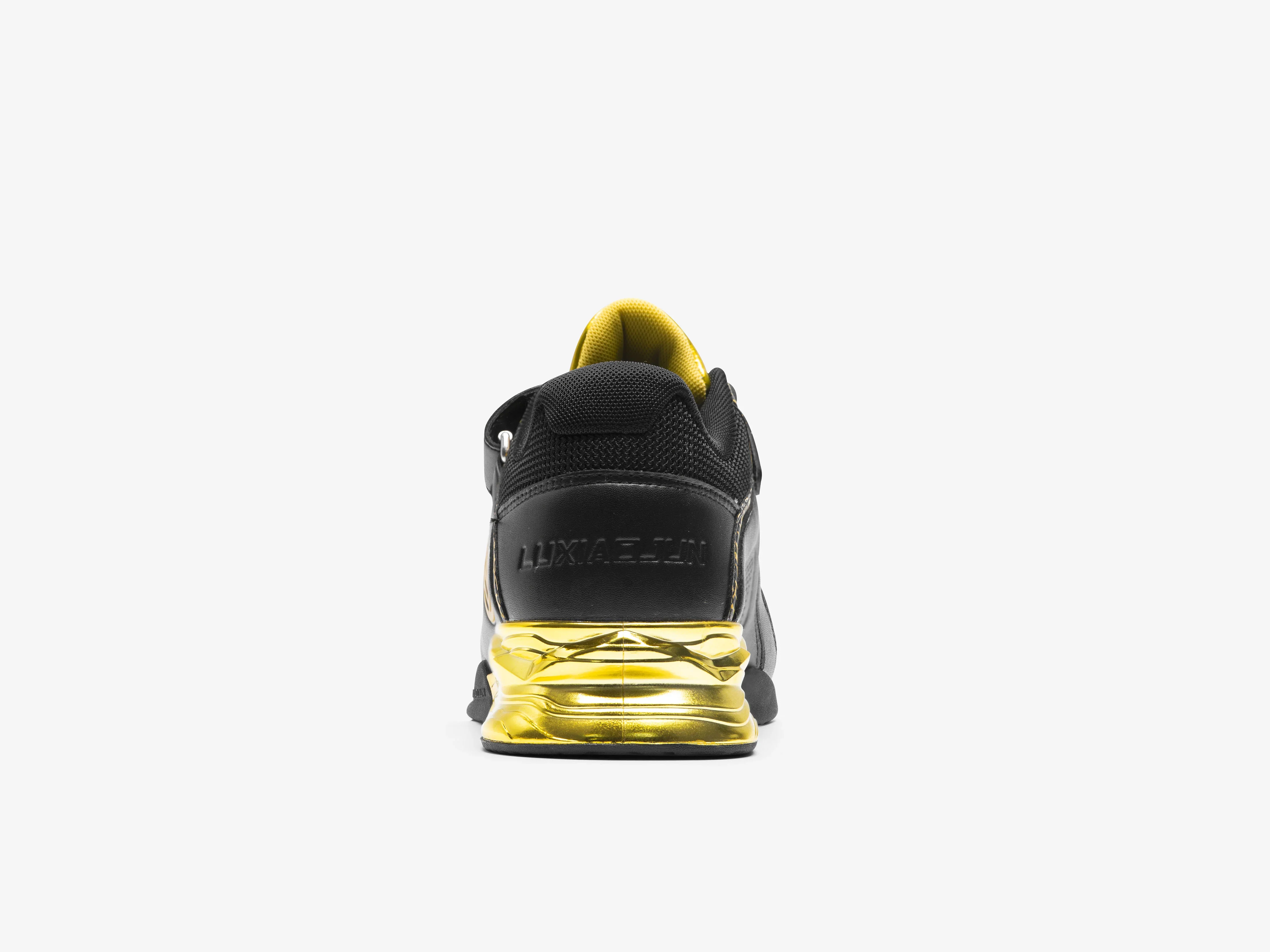 Lu Xiaojun Lifter 1.0 Professional Weightlifting Shoes / Squat Shoes - Year of the Snake（Black/Gold） - Image 4