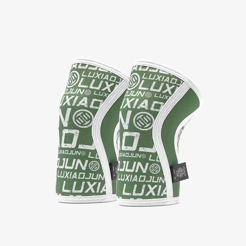 Lu Xiaojun Men & Women 7mm Weightlifting Knee Sleeves - Image 2