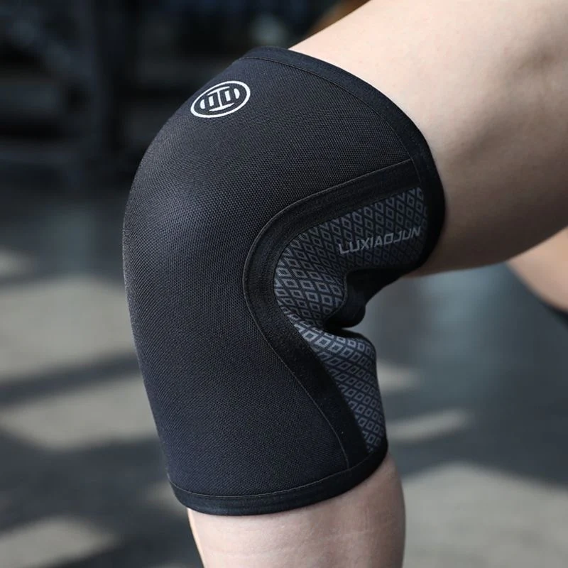 Lu Xiaojun Men & Women 7mm Weightlifting Knee Sleeves - Image 8