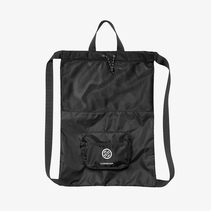 Lu Xiaojun Sports Fitness Drawstring Bag/Simple Drawstring Folding Travel Backpack - Image 5