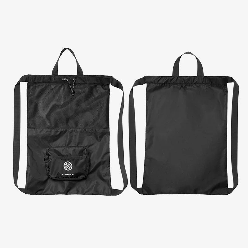 Lu Xiaojun Sports Fitness Drawstring Bag/Simple Drawstring Folding Travel Backpack - Image 8