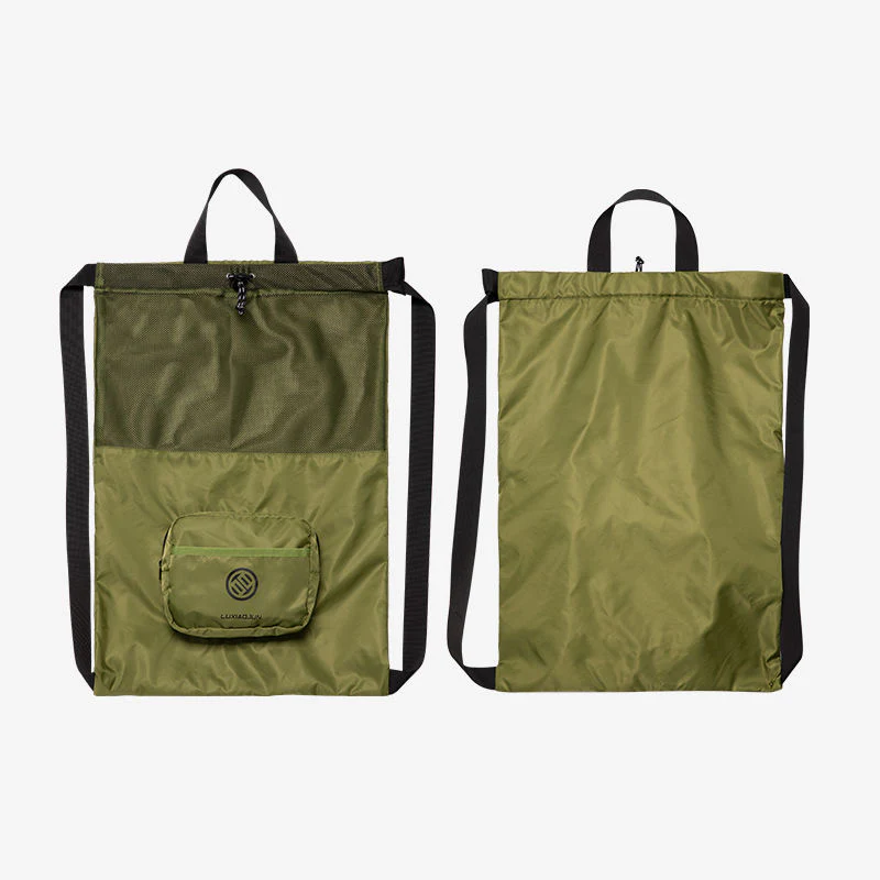 Lu Xiaojun Sports Fitness Drawstring Bag/Simple Drawstring Folding Travel Backpack - Image 9