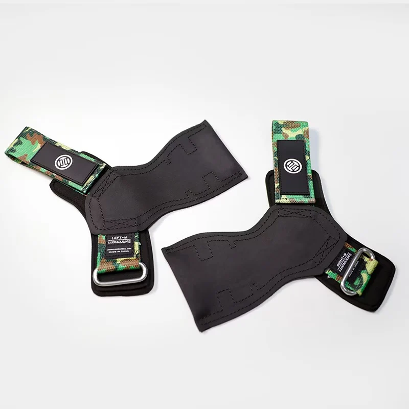 Lu Xiaojun Weightlifting Rubber Hand Protectors/Deadlift Assist Gloves - Image 10