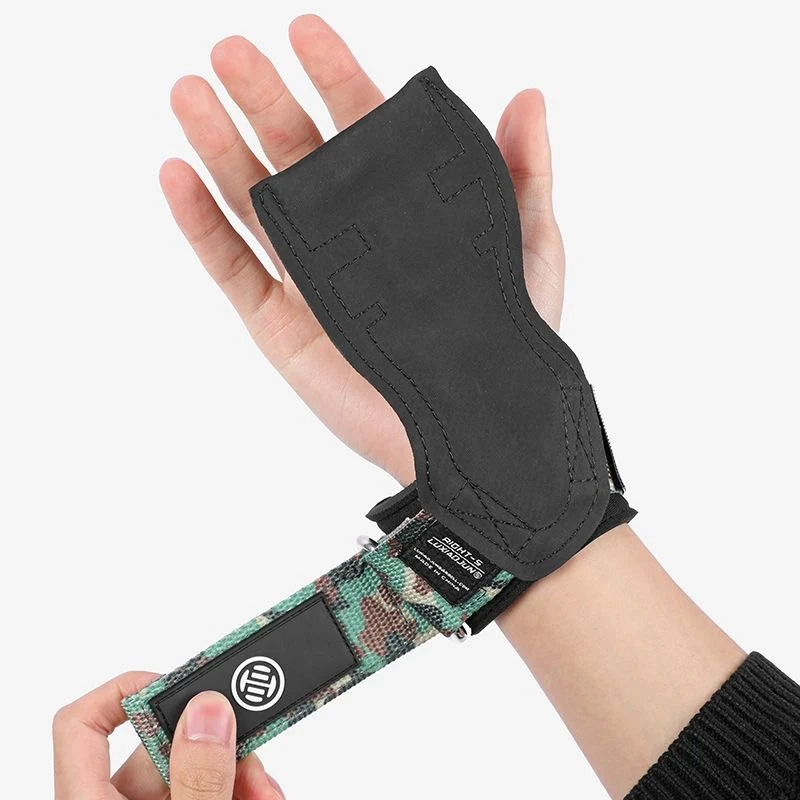 Lu Xiaojun Weightlifting Rubber Hand Protectors/Deadlift Assist Gloves - Image 2