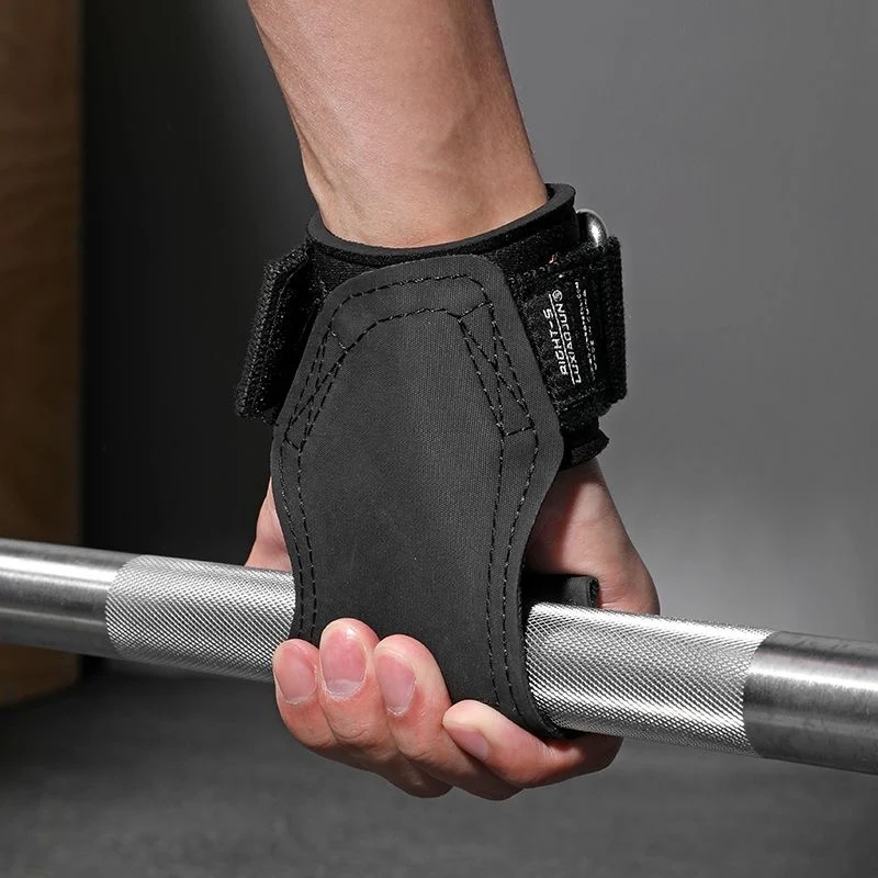 Lu Xiaojun Weightlifting Rubber Hand Protectors/Deadlift Assist Gloves - Image 8