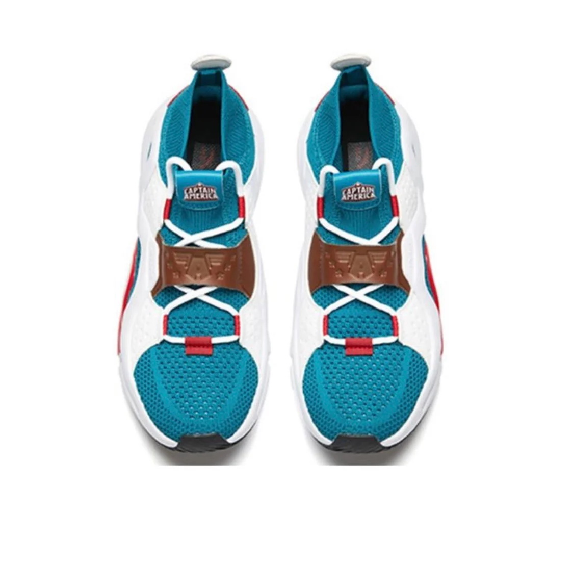 Marvel x Anta Men's Captain America White/Blue - Image 5