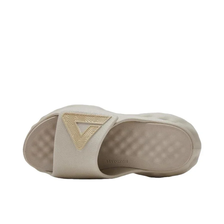 (Men & Women)Peak Taichi Cloud Soft-soled Velcro Slippers - Ivory Yellow - Image 5