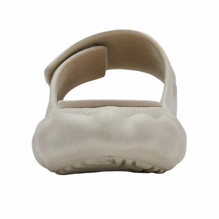 (Men & Women)Peak Taichi Cloud Soft-soled Velcro Slippers - Ivory Yellow - Image 6